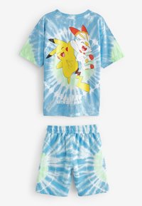 Next SHORT SLEEVE LICENSE AND SET - Verryttelyhousut - blue green
