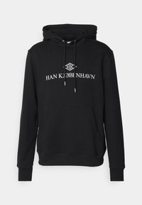 LOGO REGULAR HOODIE UNISEX - Hættetrøje - black