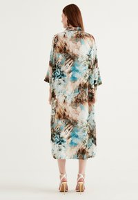 Herita BUTTONED - Skjortklänning - turquoise
