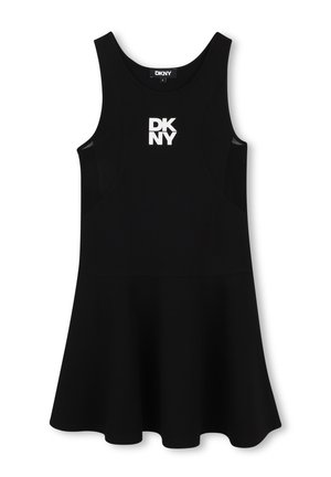 RIEMCHENKLEID - Robe en jersey - black