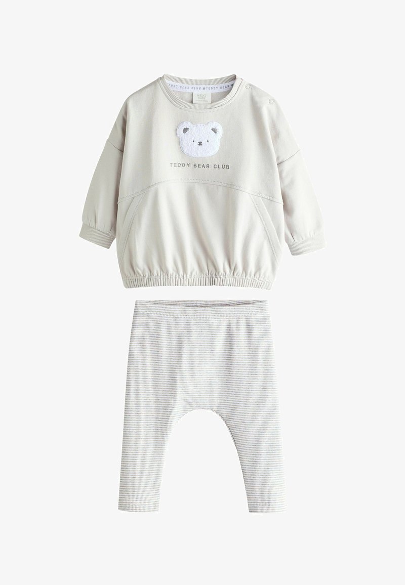 Next 2 PIECE SET REGULAR FIT - Hlače - grey bear