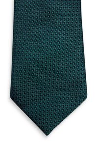 Next SIGNATURE TEXTURED - Cravate - forest green