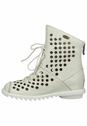 Cowboy-/Bikerlaarsjes - blanc