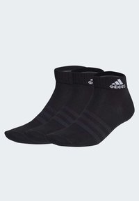 adidas Performance THIN AND LIGHT 3 PACK - Calze sportive - black/white