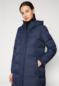 CMP WOMAN COAT FIX HOOD Wintermantel black/blue