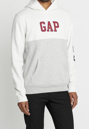 Felpa con cappuccio - off-white