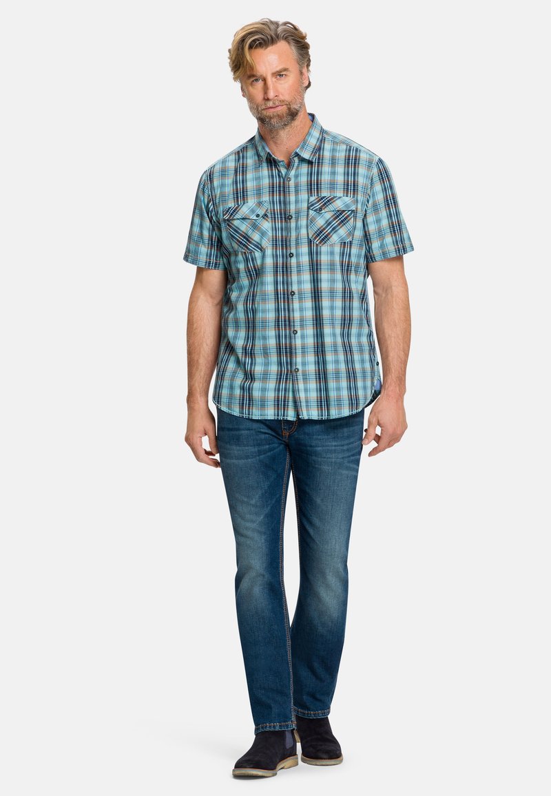 Herren Jeans | Pioneer Authentic Jeans RANDOJeans Straight Legblue used buffies/blue denim - RY78931
