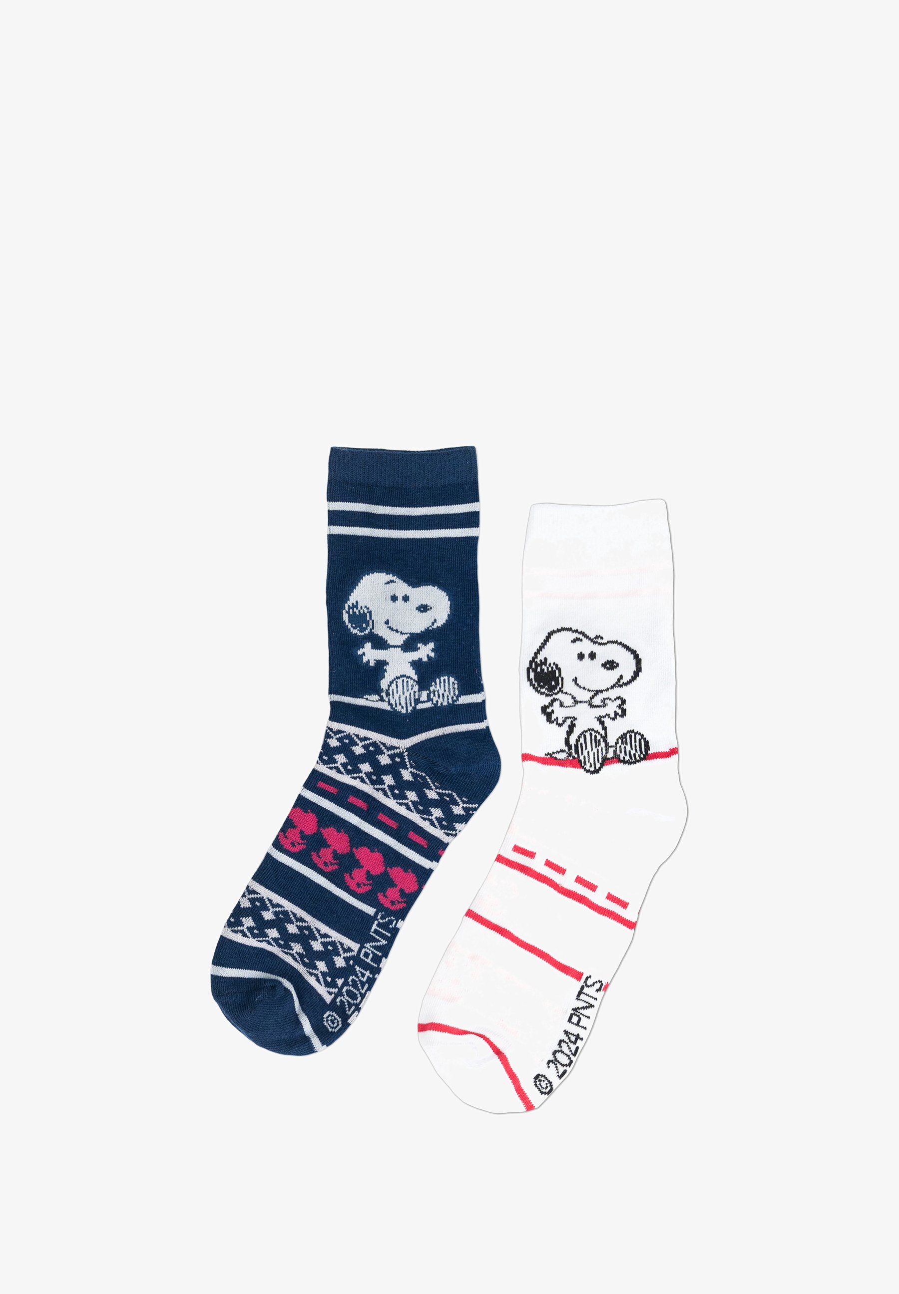 Calzini Morbidi Donna United Labels Snoopy, Taglia Unica 38-43, Con Fodera In Sherpa - Calde Calze Da Casa Invernali, Merchandise Ufficiale Peanuts