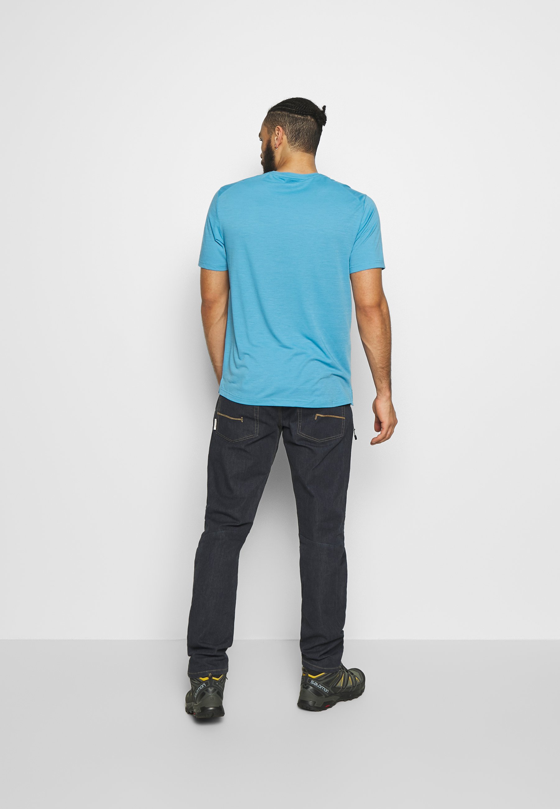 Norrøna SVALBARD DENIM PANTS Bukse denimblå denim Norrøna SVALBARD DENIM PANTS Bukse denimblå denim