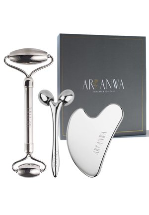 FACE YOGA KIT SILVER - SET AUS EDELSTAHL - Accessoires soin du corps - silber