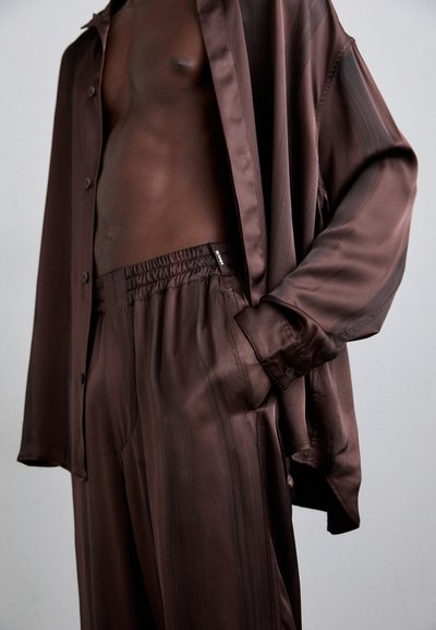 Sunnei ELASTIC PANTS UNISEX - Stoffhose - brown