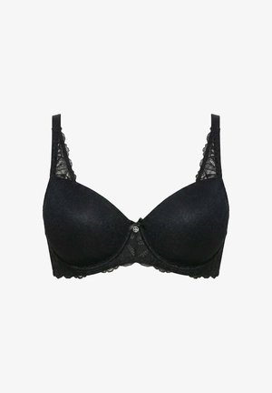 TRUYOU, TRUYOU SHIMMER LACE UNDERWIRE BRA - Bøjle-bh - black