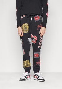 Jordan Pantalones deportivos - black/sail