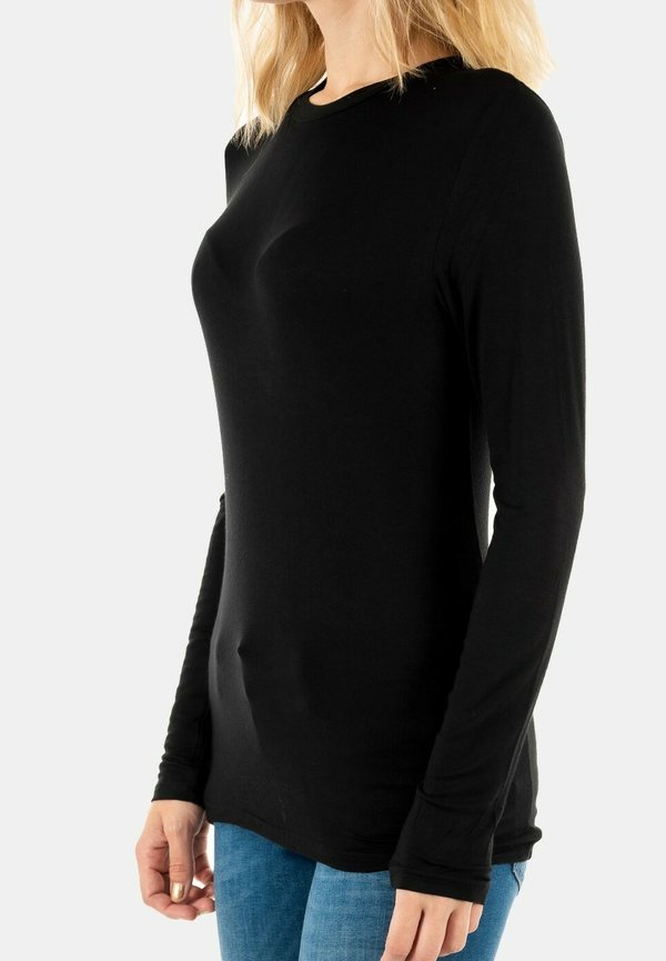 IHPHILUCA - Long sleeved top - noir2