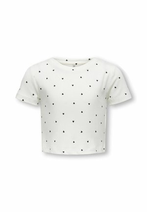 ONLY GIRLS T-shirt con stampa - cloud dancer