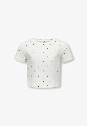 ONLY GIRLS T-shirt con stampa - cloud dancer