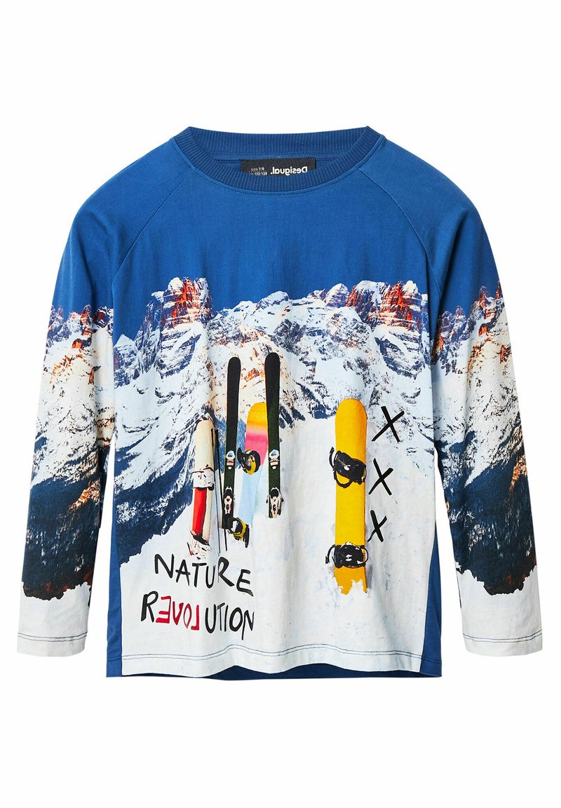 Desigual Longsleeve blauw Desigual Longsleeve blauw