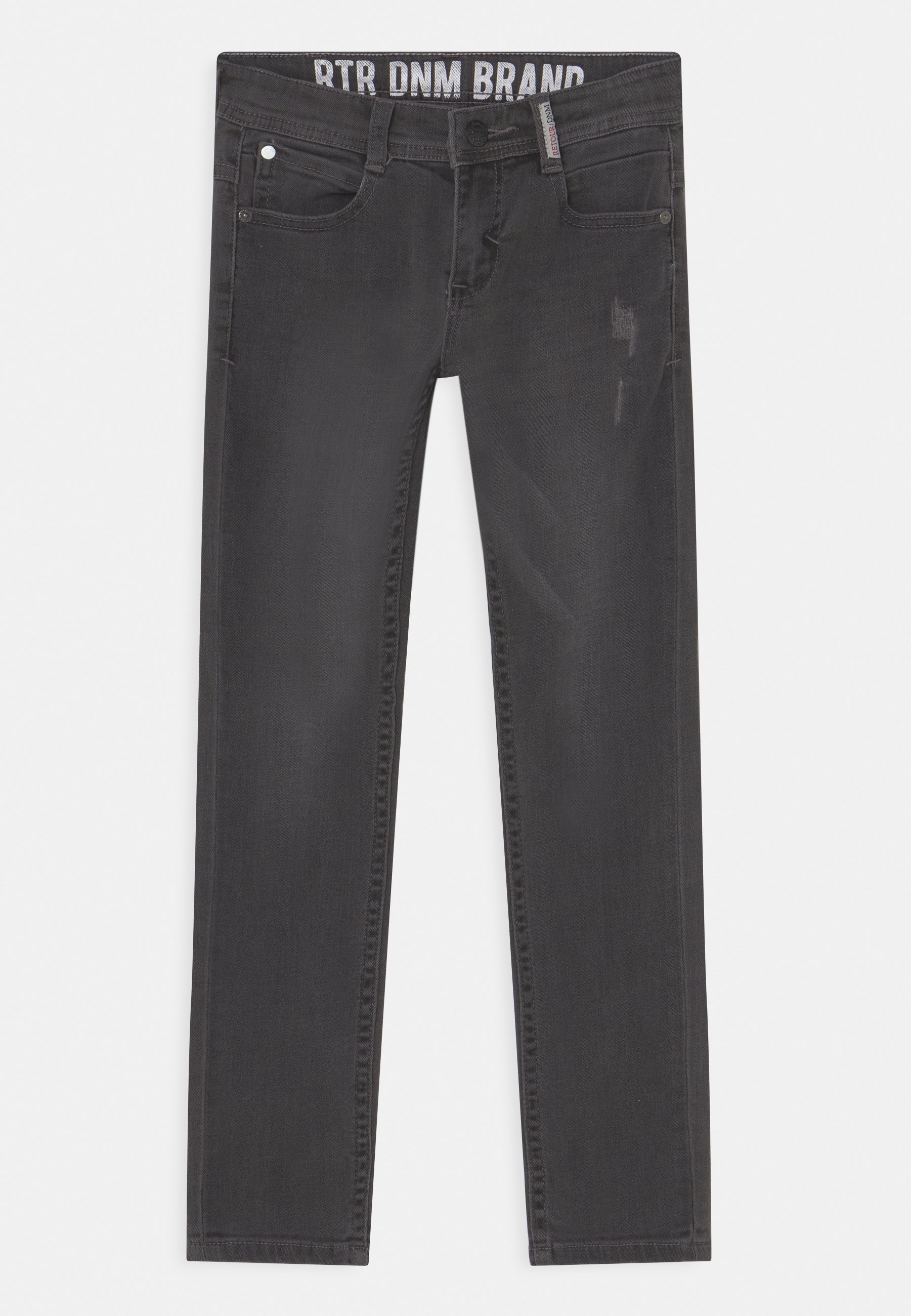 Retour Jeans TOBIAS - Oprijete (skinny) kavbojke - medium grey denim/siva -  Zalando.si
