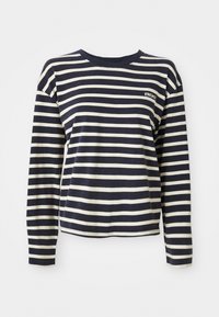 T-shirt à manches longues - blue/off-white