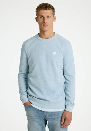 BASAL MIXED - Trui - light blue