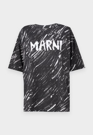 Marni T-shirt imprimé - black