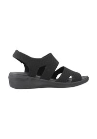 Skechers ARYA MODERN MUSE - Sandalias de cuña - schwarz