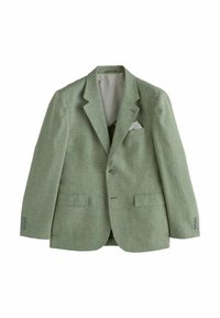 Next - TAILORED FIT - TEXTURE  - Suit jacket - green Thumbnail Image 1