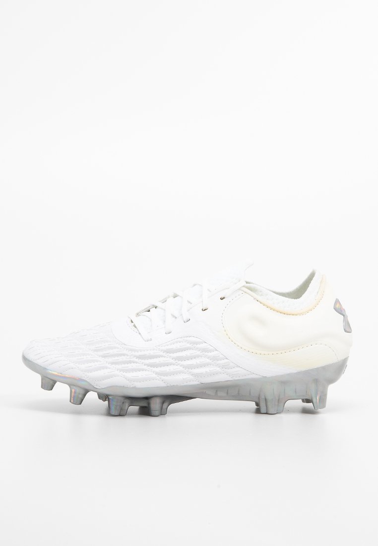 Under Armour Voetbalschoenen voor harde ondergrond wit