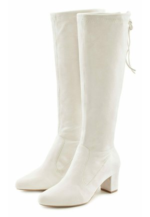 Stiefel - creme