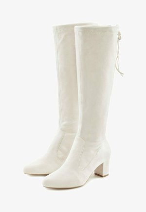 LASCANA Bottes à talons hauts - creme