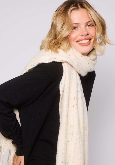 DALLE PIANE CASHMERE - Bufanda De Punto Inglés Con Flecos - Made In