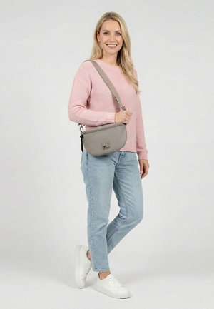 SURI FREY, SHINY - Cross body bag - taupe