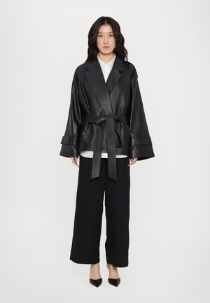 ZOYA  - Leather jacket - black