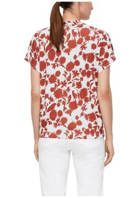 s.Oliver BLACK LABEL T-shirt print - terrakotta