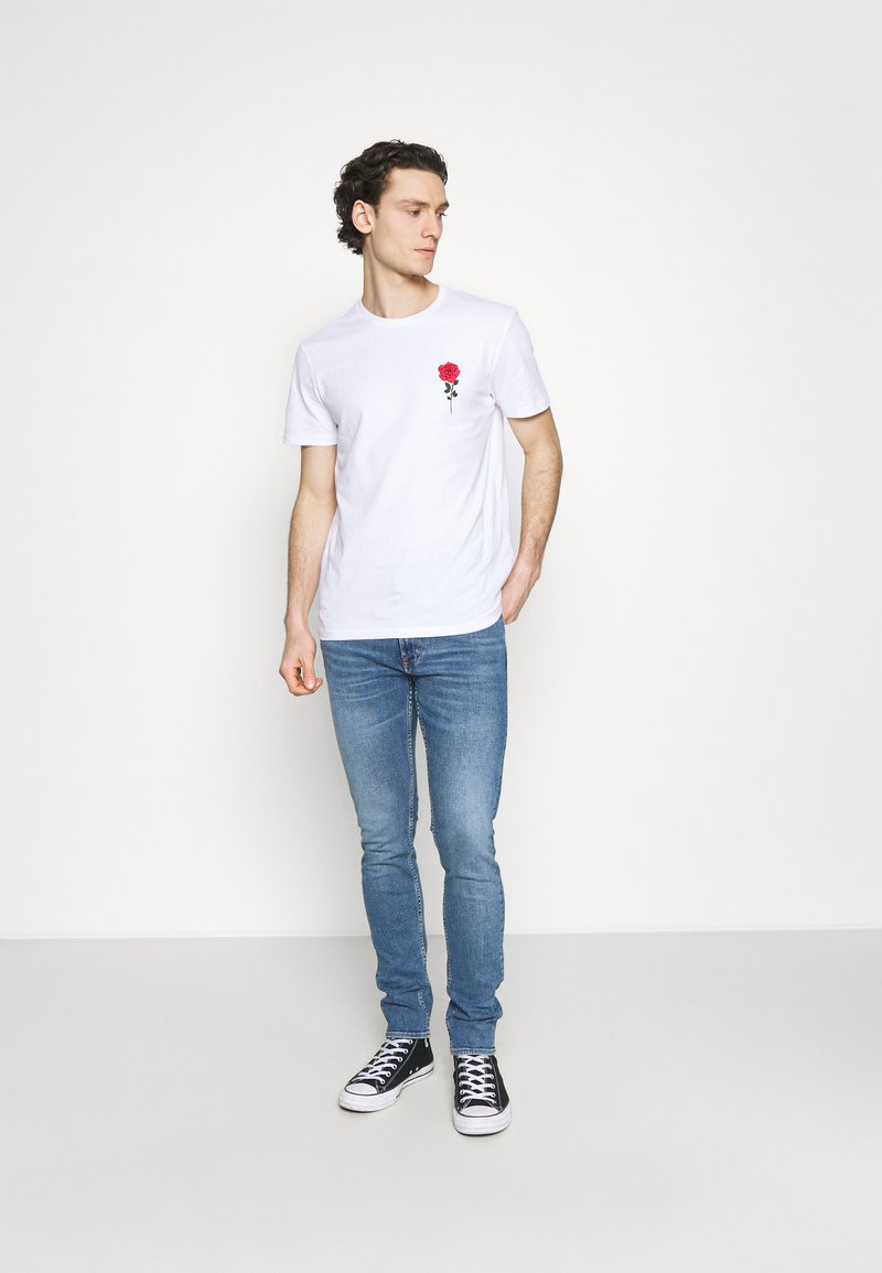 Herren T-Shirts basic | YOURTURN T-Shirt print white/weiß - WP70731 Herren T-Shirts basic | YOURTURN T-Shirt print white/weiß - WP70731