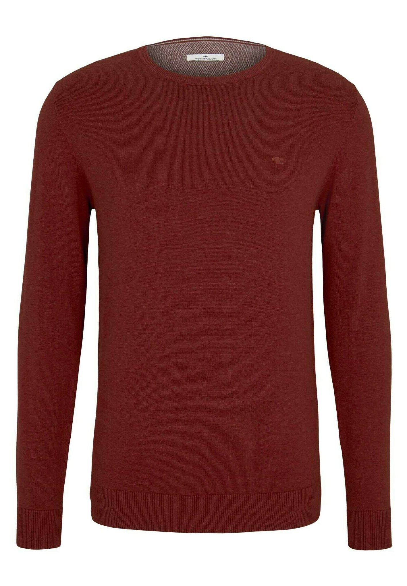 TOM TAILOR Damen Basic Crewneck Strickpullover – Oversized Fit, Aus Weicher Baumwolle, Nachhaltige BE PART Kollektion