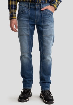 RIKUS - Straight leg jeans - jeansblau