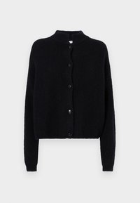ALPHA CARDIGAN - Strickjacke - black
