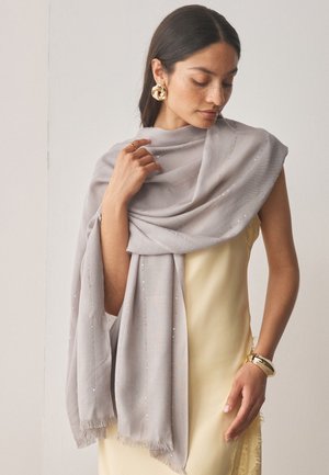 Next, SEQUIN DETAIL LIGHTWEIGHT SHAWL . - Šal - grey