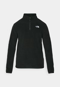 M GLACIER FLEECE 1/4 ZIP JACKET - Fleecepullover - black