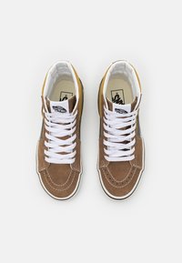 Vans SK8-HI UNISEX - Vysoké tenisky - brown/multi-coloured