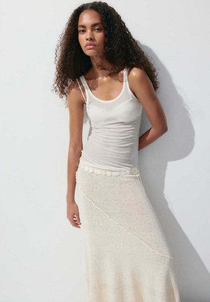 Mango, ADULT - Jupe longue - sand