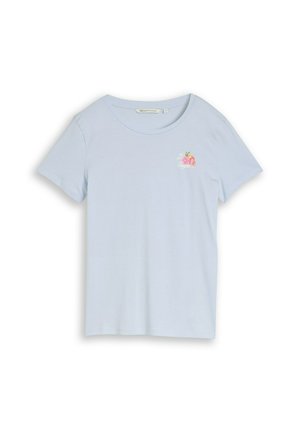TOM TAILOR DENIM, TOM TAILOR DENIM T-SHIRT T-SHIRT MIT PRINT - T-shirt print - mountain sky blue