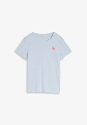 TOM TAILOR DENIM, TOM TAILOR DENIM T-SHIRT T-SHIRT MIT PRINT - T-shirt print - mountain sky blue