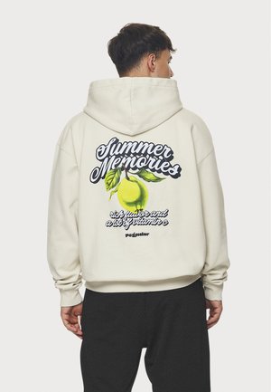 FARREN HOODIE - Φούτερ - washed salty cream