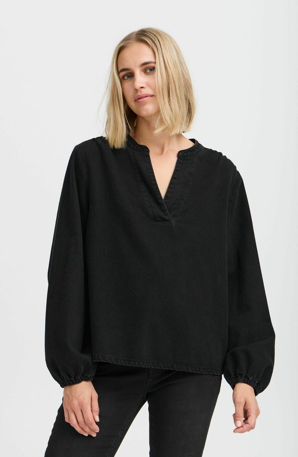 PZMALIA V-Neck Blouse - Bluse