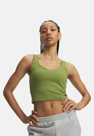 Under Armour, MOTION - Top - warm olive
