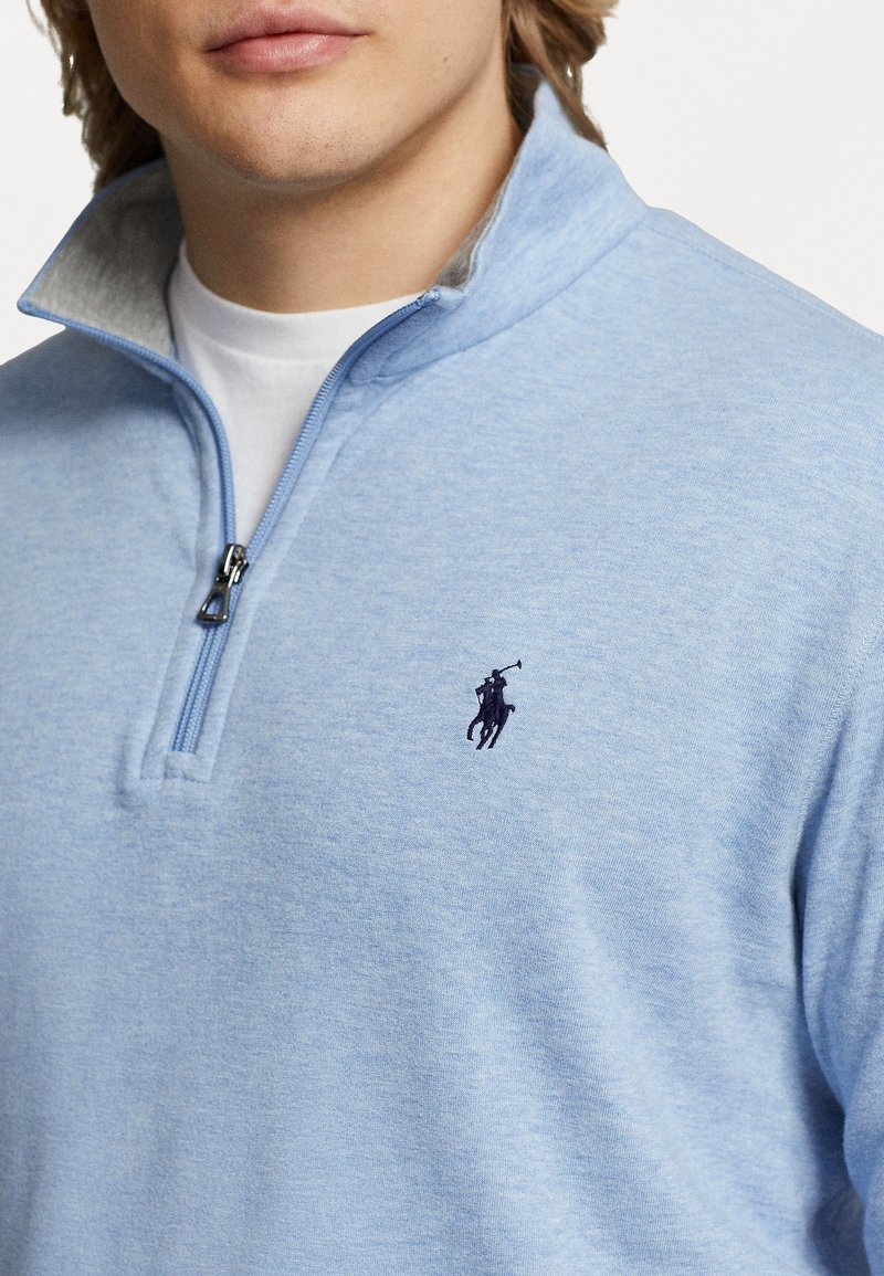 Polo Ralph Lauren LUXURY JERSEY QUARTER ZIP PULLOVER 