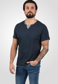 Blend - BHLEONIS - T-shirt basic - navy Miniatuurafbeelding 1