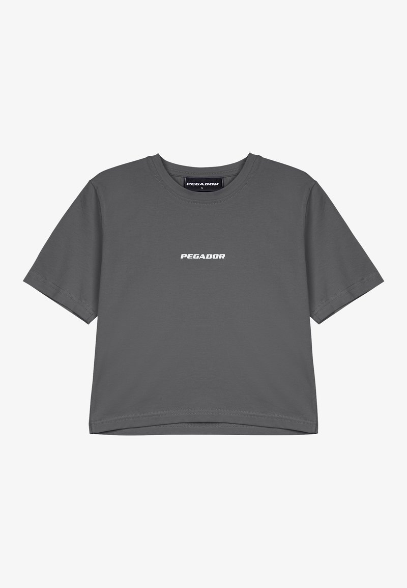 Pegador T-shirt basic donkergrijs Pegador T-shirt basic donkergrijs